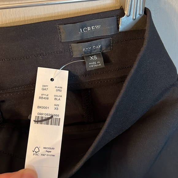 J. Crew Pixie pant in stretch ponte Size XS - Picture 9 of 10